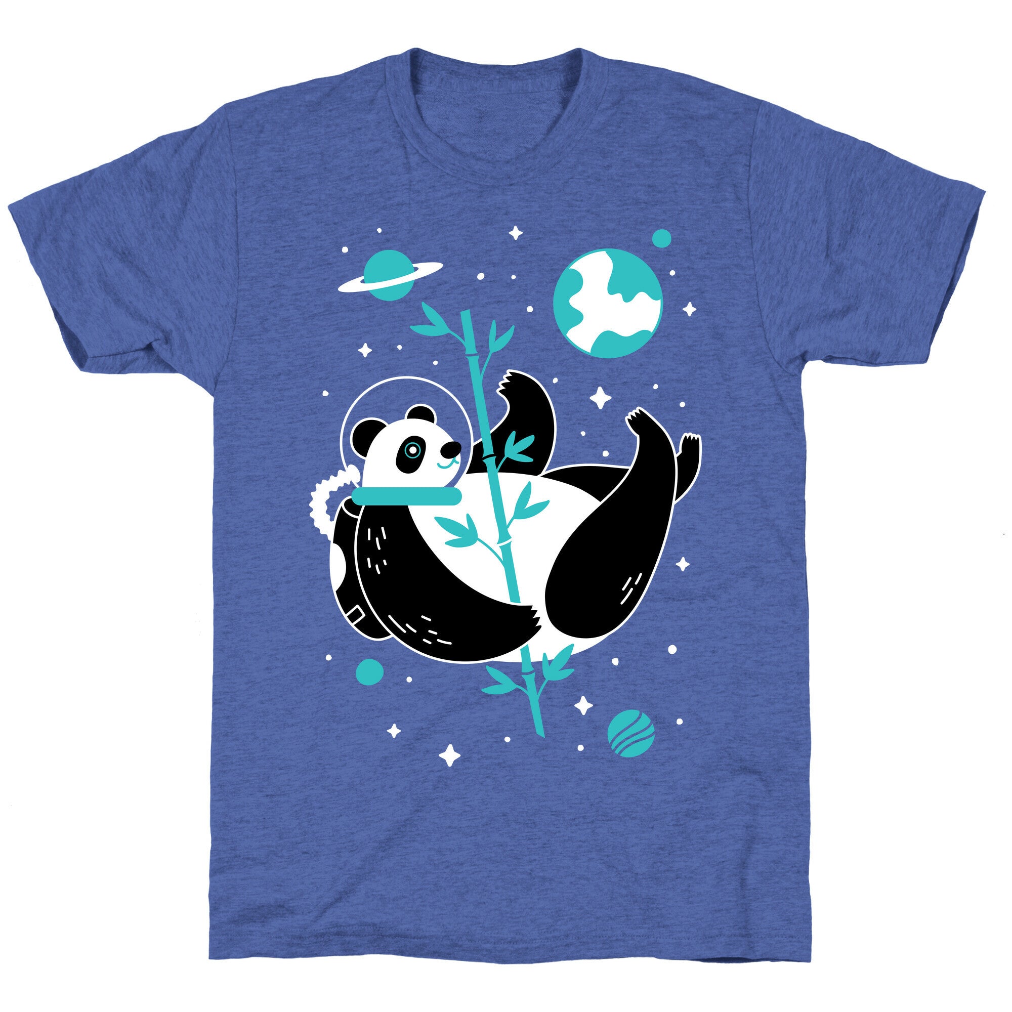 Space Panda Unisex Triblend Tee